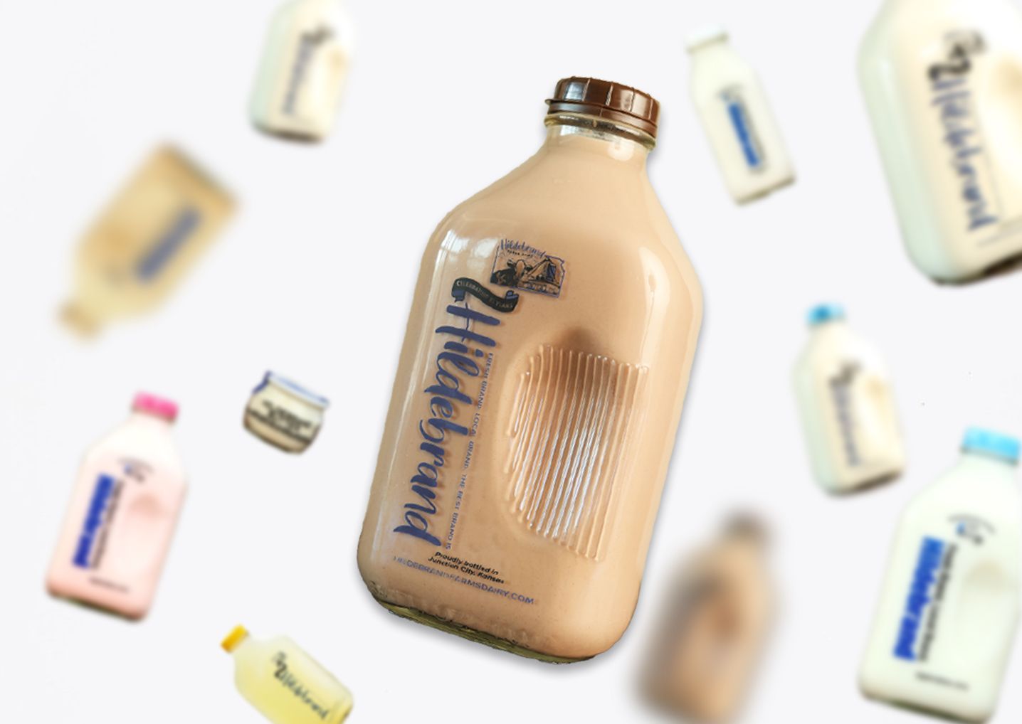 Hildebrand Farms Dairy product photography