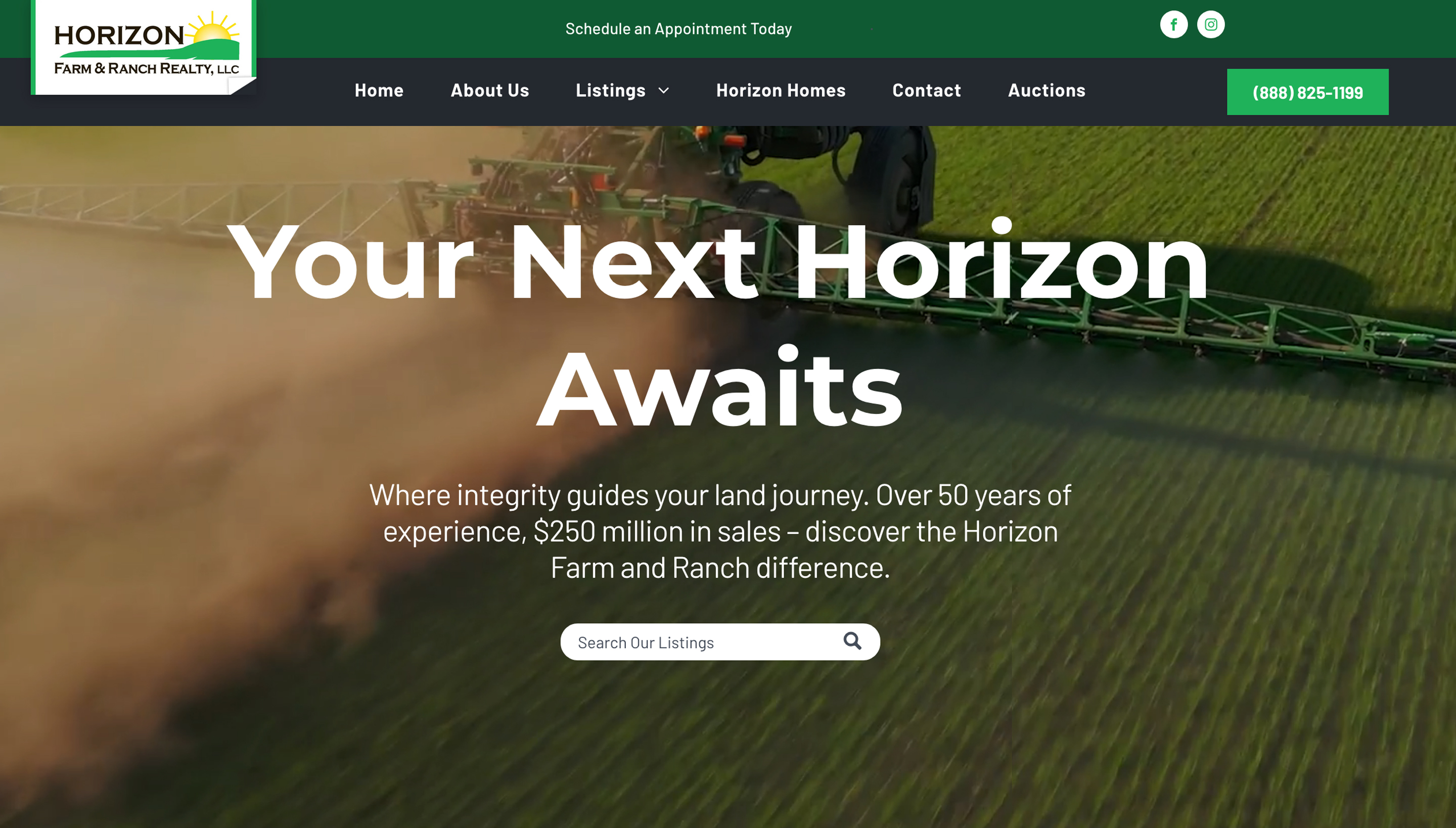 Land and property marketing photography