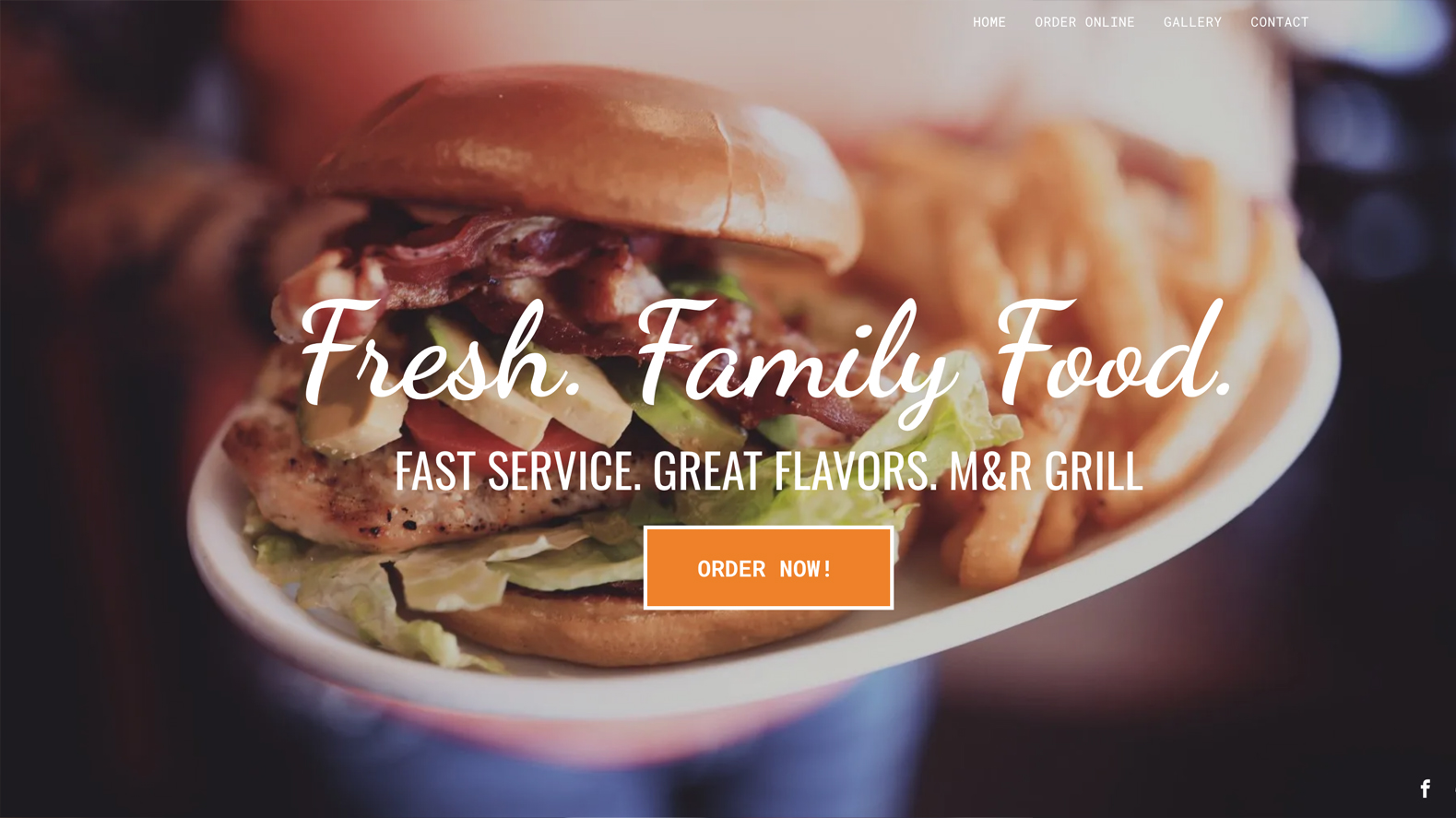 M&R Grill food photography