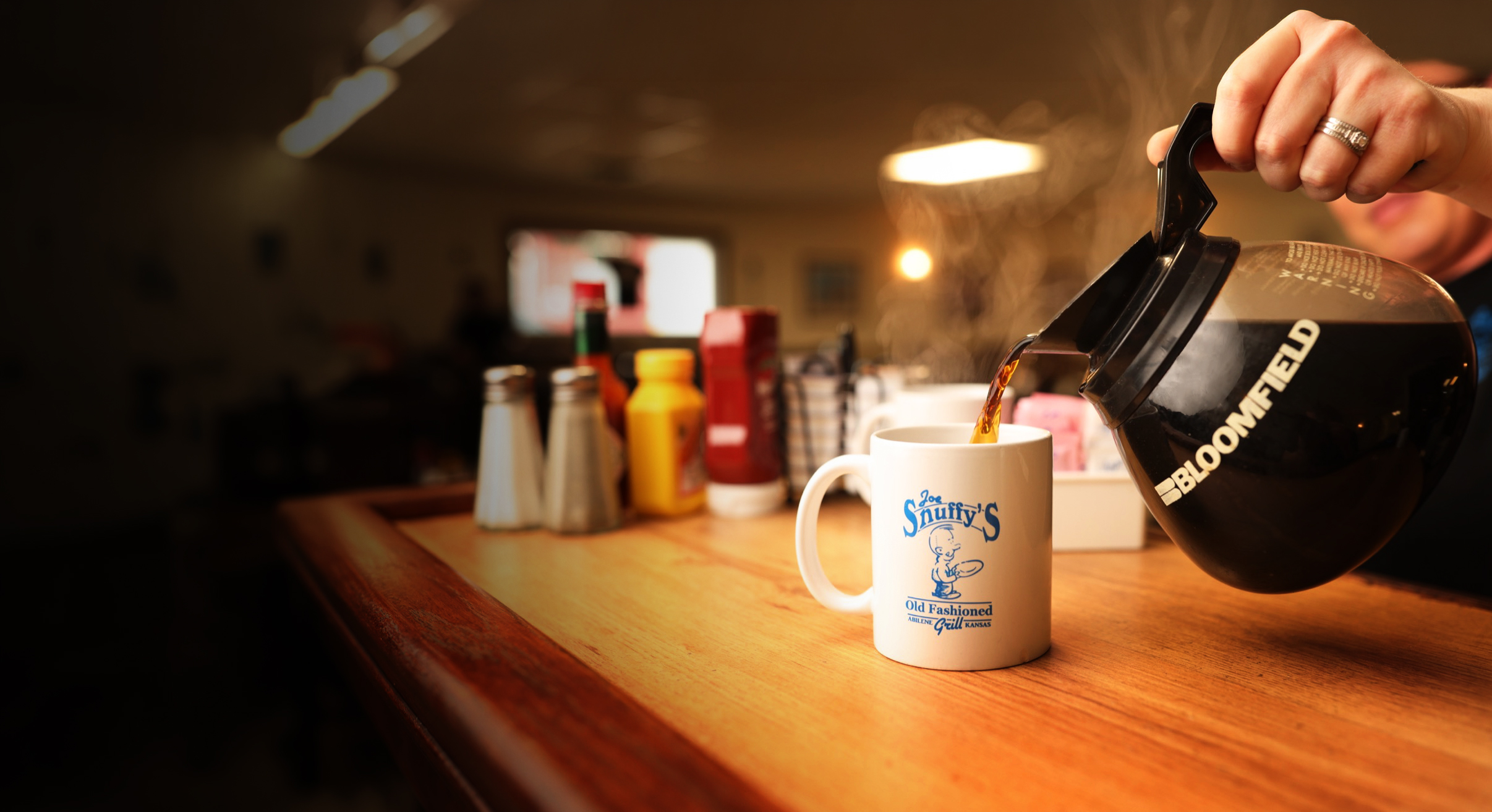 Joe Snuffy's restaurant website and photography work